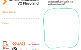 Hoe is het gesteld met cultuuronderwijs in Flevoland?